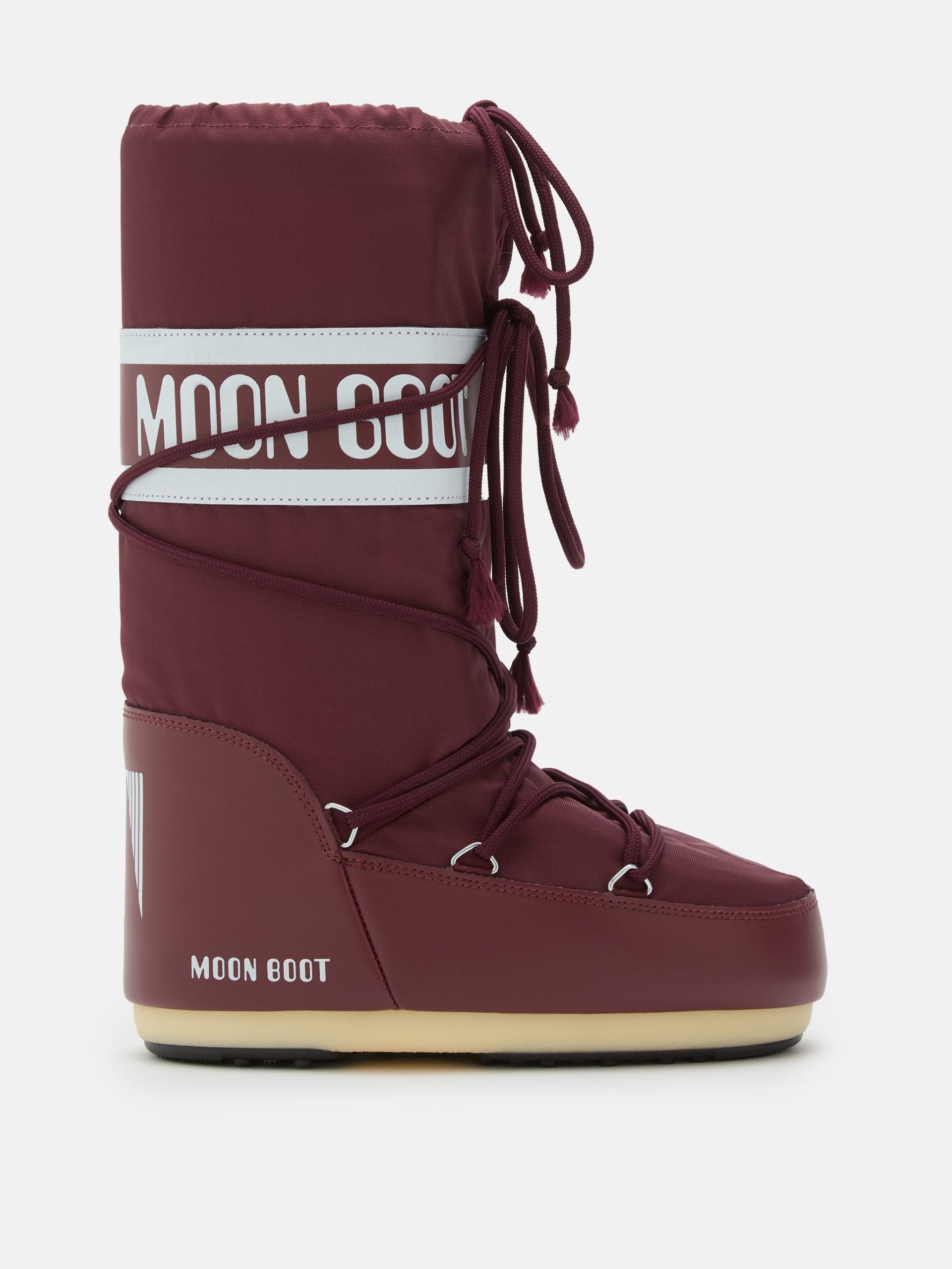 80D1400440-D013_49260aefa7faf87d31f59ee058c37f4ca084b400 ICON BURGUNDY NYLON BOOTS - Image 1